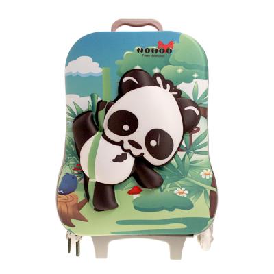 China Green Durable Kids Hard Shell Luggage For 4~10 Years Customized Logo for sale