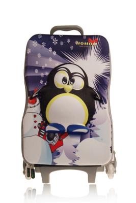 China Durable Cartoon Kids Hard Shell Luggage For School Aluminum Handle for sale