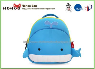 China Cute Cartoon Whale Children School Bags , Animal Backpacks For Kids for sale