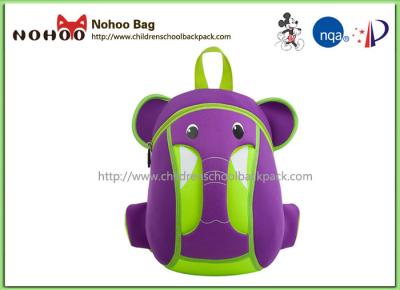 China Waterproof Kids Animal Backpack , Personalised Toddler Backpack Elephant Style for sale