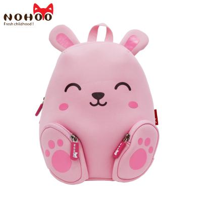 China OEM exclusivo del conejo de la mochila del niño de los niños de la mochila de los niños del diseñador apoyado en venta