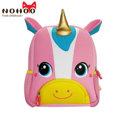 China 100% Eco-friendly new design cartoon unicorn styles cute Toddler knapsack for sale