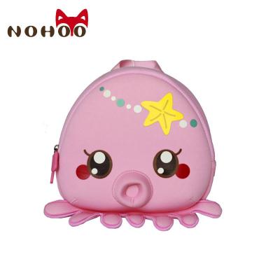 China New design pink Octopus  lovely Cartoon animal  Cute toddler backpack for sale