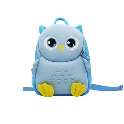 China NHB142 Nohoo New style vivid 3D cartoon owl school bag factory in China for sale