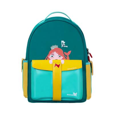 China NHZ021-17 New arrival rocket series PU and Polyester primary school student school bag for sale