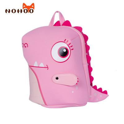 China Guangzhou Nohoo neoprene animal kids backpack for girls 2-6 years old for sale