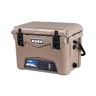 China Waterproof 45QT kuer ice box cooler for outdoor camping rotomolded cooler box for sale