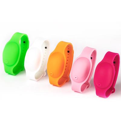 China Fit All Bottle Hand Sanitizer Silicone Adjustable Wristband Wristband for sale