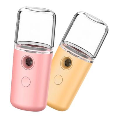 China Mini Face Mist Handy Sprayer Portable Atomizing DEEP CLEANING Cool Facial Steamer for sale