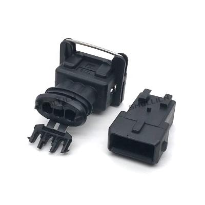 China Automotive 282191-1 282729-1 3 Pin 3.5MM Automotive MAP Sensor Female Connector Tyco Amp Junior Power Timer Socket JPT for sale