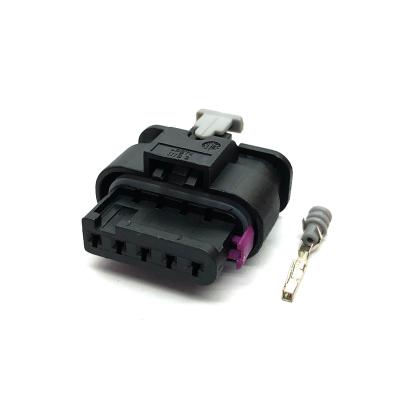 China 4F0973705 1-1718806-1 Ip68 5 Way Automotive Air Flow Sensor MAF Tyco Pa66 Waterproof Ground Connectors For Audi VW for sale