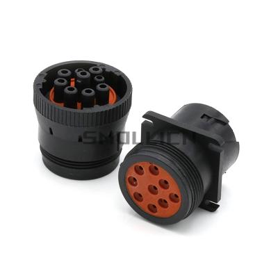 China HD16-9-1939S HD10-9-1939P German 9 Pin Diagnostic Tool Female Male Automotive Auto Plug Waterproof Connector For J1939 Track for sale