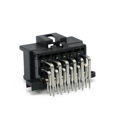 China 9-966140-1 18 Pin Auto Electrical Plug Male Pin Header Tyco Amp Automotive PCB Plastic Housing Connector for sale