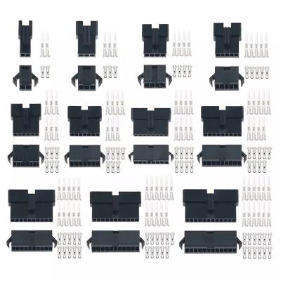 China SM 2.54 Automotive Pitch JST Cable Wire Female Male Housing Connectors for sale