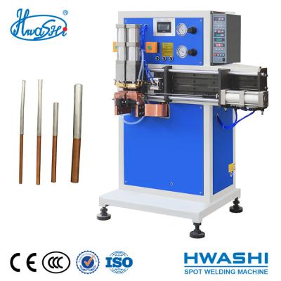 China Building Material Stores HWASHI Copper Tube Flash Butt Welding Machine And Aluminum for sale