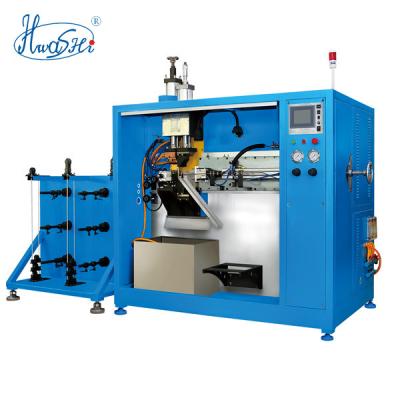 China HWASHI Factory Cooper Braid Wire Automatic Welding and Cutting Machine for sale