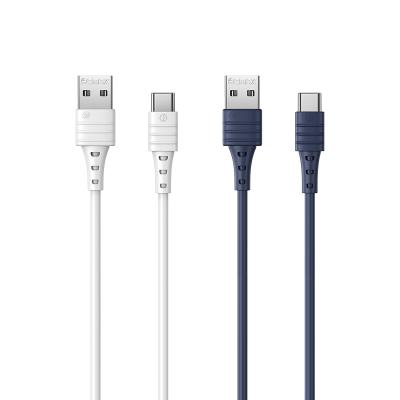 China Stiffer Wire Skin-Friendly MP3/MP4 Player Texture Skins In High Elasticity And Soft Fast Charging Type-C Tape Data USB Usb Winter 2.4A Cable for sale