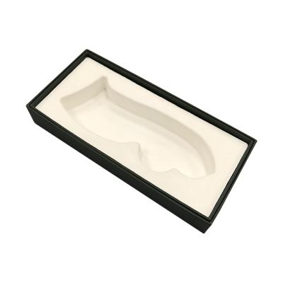 China Custom Molded Inner Wet Kraft Paper Bagasse Sugarcane Press Factory Packing Tray Insert Box For Knife Tool for sale