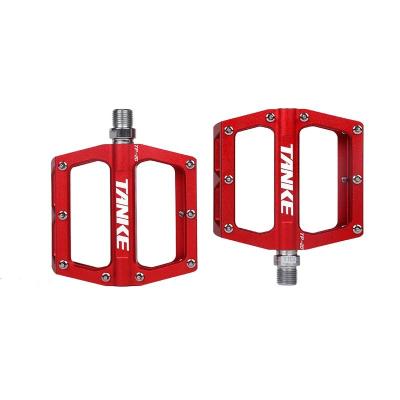 China Non-slip/Sealed Bearing OEM ODM Glossy Lightweight Aluminum Alloy Anti-skid Bearing DU System Bicycle Pedal Colorful MTB Road Bike Pedals for sale