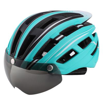 China Bicycle Cycling Head Protection OEM ODM Factory Wholesale Bicycle Electric Bike Accessories with Light Goggle for Adults Men for sale