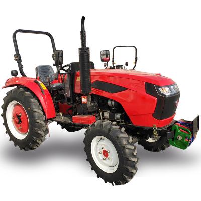 China Hotels Multifunctional Agricultural Tractor 4x4 Four Wheel Small Compact Farm Miniature Farm Tractor for sale