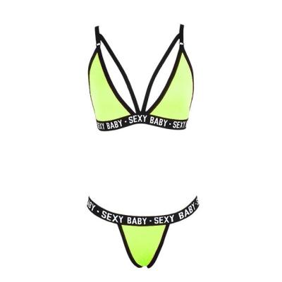 China 2022 Fashion Sexy Thong Bikini Women's Swimsuit Breathable Women's Bikini Set for sale