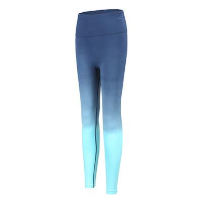 China Dry Running Gear Women's High-waisted Hip Sweatpants Sweat-Wicking Yoga Pants Gradient Gradient Fitness Pants for sale