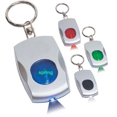 China Hot-selling Auto Car Shape Mini Torch Plastic Flash Light Key Chain, Promotion Gift LED Key Chain for sale