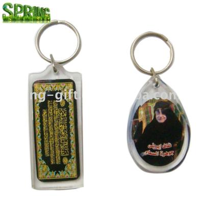 China Plastic Custom Acrylic Logo Middle East Design Muslim Islamic Key Chain Jordan /Arabian Chian Key Chain for sale