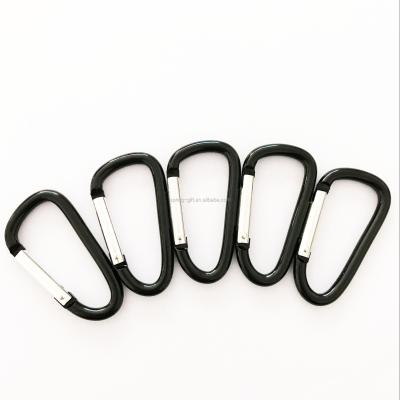 China General industry metal snap hook carabiner aluminum carabiner hook for a key chain for sale