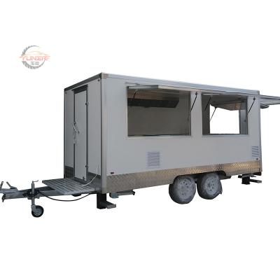 China Vegetable Processing Plant Low Price FRP New Multifunctional Listing Square MINI Bus Food Truck For All Kinds Of Food Catering for sale