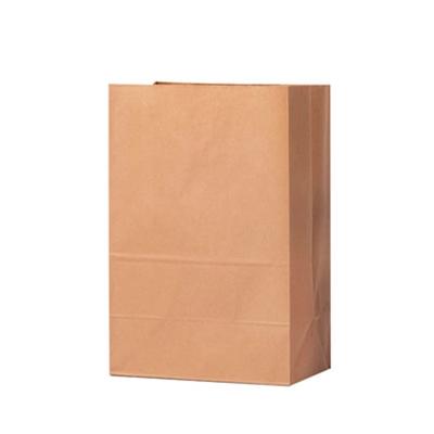 China New Fashion Recyclable Paper Gift Bag Custom Print Craft Paper Bag Brown Takeaway Kraft Paper Bag for sale