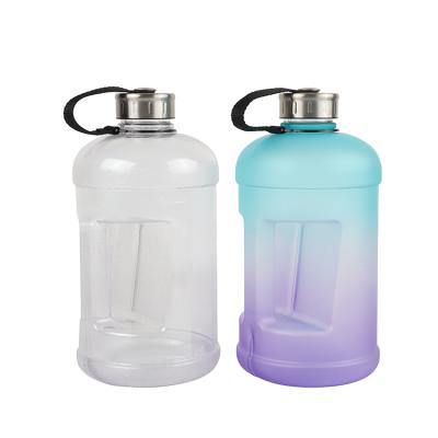 China Viable RPET BAP Large Capacity FREE Sports Water Bottle,Wholesale Gym Fitness Sports Reusable Leakproof Water Bottle for sale