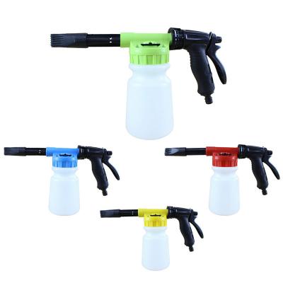 China Connected to any hose without the need for low pressure seal low pressure garden hose car wash water hose foam gun snow foam lance for sale