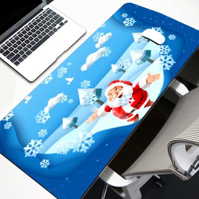 China 100% Kawaii Gamer XL Large Mousepad Laptop Notebook Desk Rubber Mat Eco-friendly Blue Cute Gaming Mouse Pad for sale