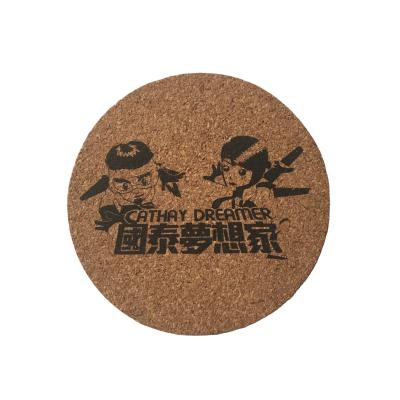 China Hot Sale Chinese Handmade Creative Epoxy Resin Heat Insulation Soft Wooden Coasters Viable for sale