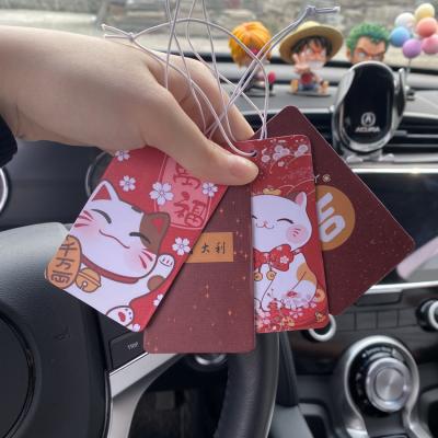 China Fashion and Paper Air Freshener Cars Wholesale Custom Car Scents Absorbing Accessory for sale