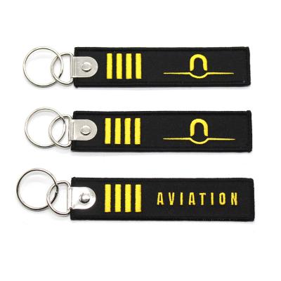 China Aviation Gifts/Stuff Gifts/Christmas Dongguan Aviation Embroidered Key Chain/Friendship For Handbag for sale