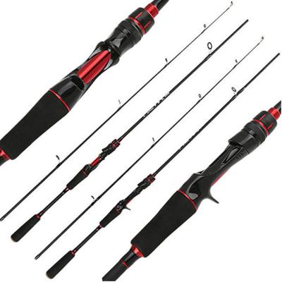 China High Carbon Fiber Fishing Rods Frame Lure Fishing Rod and Reel Set Fishing Kit Fishing Rod with Reel for sale