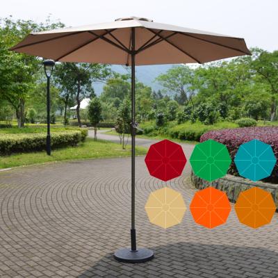 China Sun Protect Bengku Outdoor Parasols Tilt Mechanism Vintage Double Crank Parts Market Retro Umbrella Patio Umbrellas Wholesale for sale