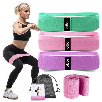 China Resistance Bands Wholesale Black Gray Purple Pink Bengku Gym Yoga Fitness Stretch Loop Workout Resistance Band Roll Exercise Bands Set for sale