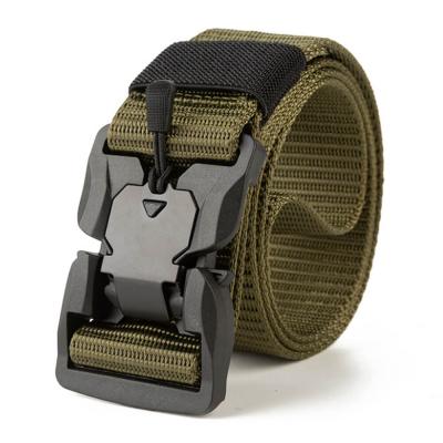 China Hot Outdoor Tactical Custom Made Nylon Webbing Belts Colorful Adjustable Craft Rope Military Products Military Belt for sale