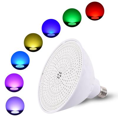 China 35w luces de piscina E26/E27 LANDSCAPE Colorful Waterproof Underwater Lights IP68 PAR38 LED Pool Light for sale