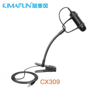 China Gooseneck Microphone KIMAFUN Instrument Microphone Sax MIC KM-309 Saxophone Flexible Cable Accessories for sale