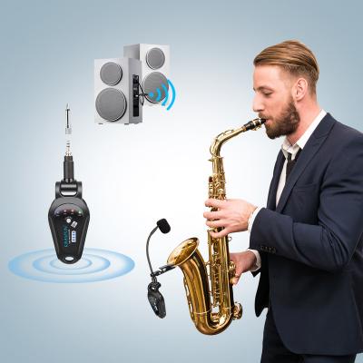 China High-ranking saxophone wireless microphone of SAXOPHONE MICROPHONE Products for sale