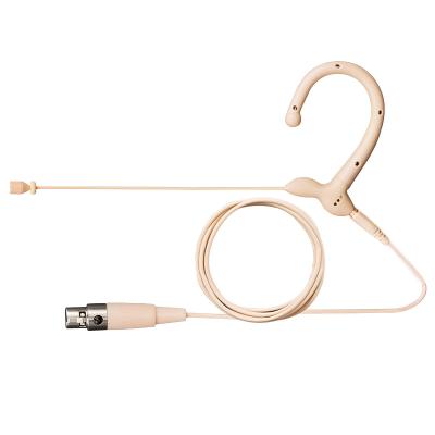 China Earset Microphone Mini Beige Skin Color Ear Hook Earset Microphone For AKG Shure In-Ear Monitoring System for sale