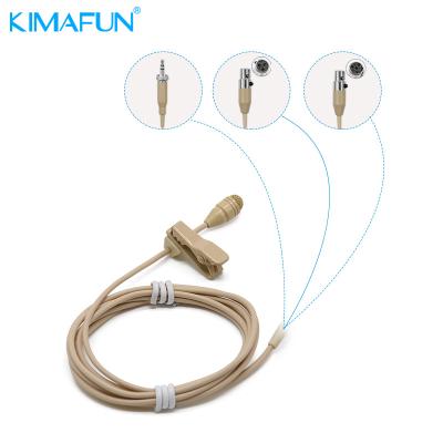 China Customizable Lavalier Microphone Mini Omnidirectional Lavalier Microphone for AKG Sennheiser Shure for sale