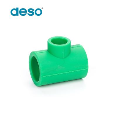 China High quality competitive price polypropylene random reducing tee ppr fittings for sale