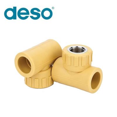 China Deso AENOR PPR Elbow Fitting Coupling Pipe Fitting With ISO Standard 20-160mm for sale