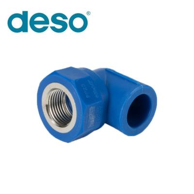 China Series C 90 PPR Female Threaded Elbow 1.0MPa~2.5MPa Equal Water Pipe Fittings Popular Type for sale